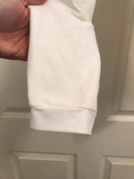 White Custom Knee Patch Breeches Small (100-103)