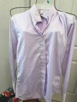 Long Sleeve show or casual wear -  Lilac Vented Mesh Show Shirt Hunter- 32, 34, 36, 38 #100-225