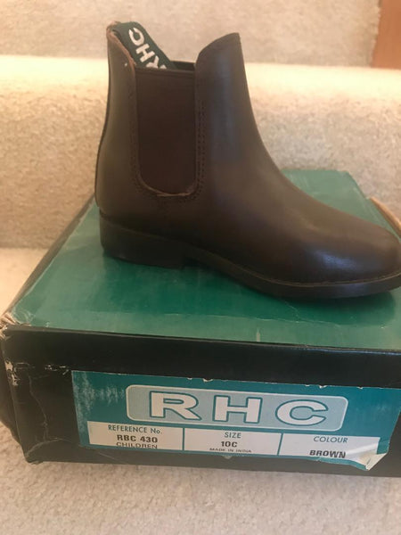 RHC Brown Child Paddock Size 10 Pull On