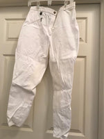 Royal Highness Ladies White Fullseat Breeches Size 34 and 36 #100-110