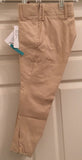 Children's Grand Prix Hampton Side Zip Breeches in Beige size 8 & 18  (302)