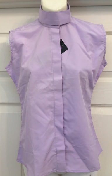 Child or Petite adult sleeveless shirt Lavender 12, 14, 16