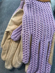 Childs Ovation Crochet Back/Pigskin Palm Gloves Size 6 #200-600