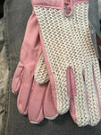 Childrens Ovation Crochet Back/ Suede Palm Gloves Size L #200-601
