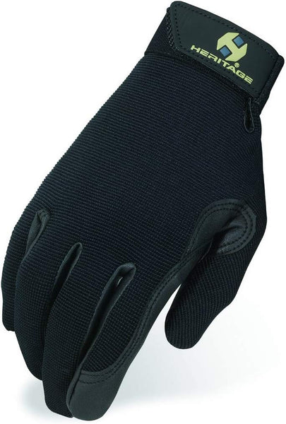 Heritage Performance Glove Black Size 5, 8, 9, 11, 12 #100-402
