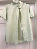 Short Sleeve Show or Casual Wear Hunter Shirt - Light Green Small Check size  40    #100-230