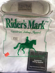 Riders Mark White Short Sleeve Show Shirt #100-250