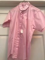 Childs Comfort Rider Short Sleeve Show Shirt Pink Size 16 #200-209