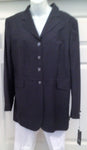 Dressage Coat RJ Classics Platinum  size 12 black