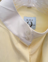 Short sleeve show or casual wear shirt - Lt Yellow check - sizes 30 - 46 #100-235